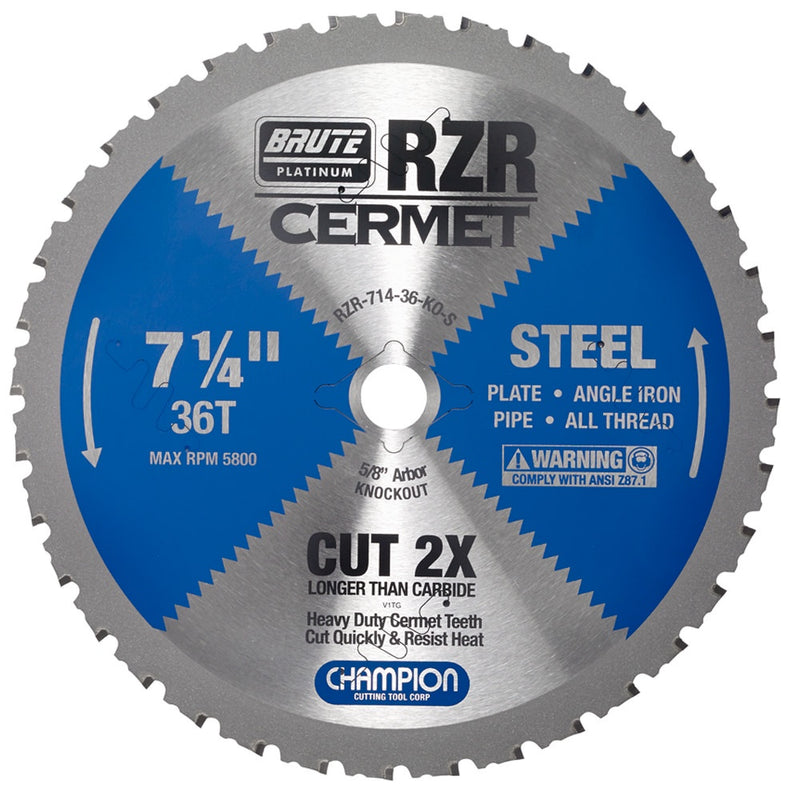 Champion RZR-714-36-KO-S 7-1/4