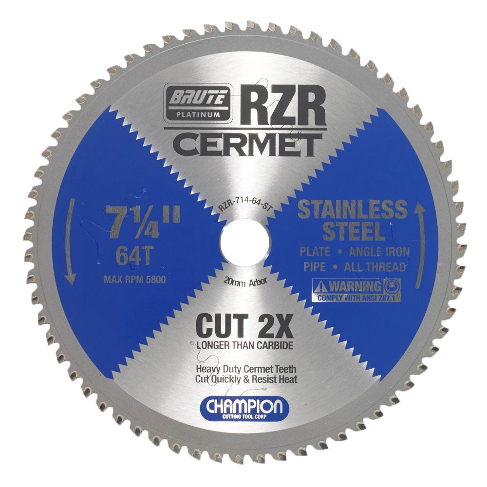 Champion RZR-714-64-ST 7-1/4