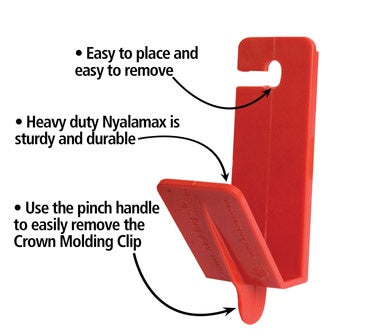 FASTCAP CROWN-MOLD-CLIP CROWN MOLD CLIP - 4 PK