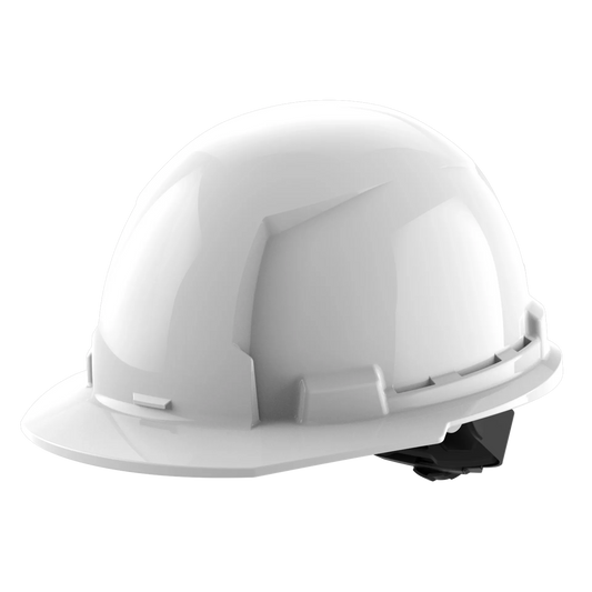 MILWAUKEE 48-73-1100 BOLT™ WHITE FRONT BRIM HARD HAT W/ 4 POINT RATCHETING SUSPENSION (USA) - Type 1, Class E