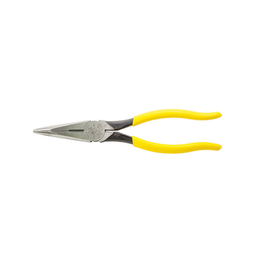 KLEIN D203-8 Pliers, Needle Nose Side-Cutters, 8-Inch