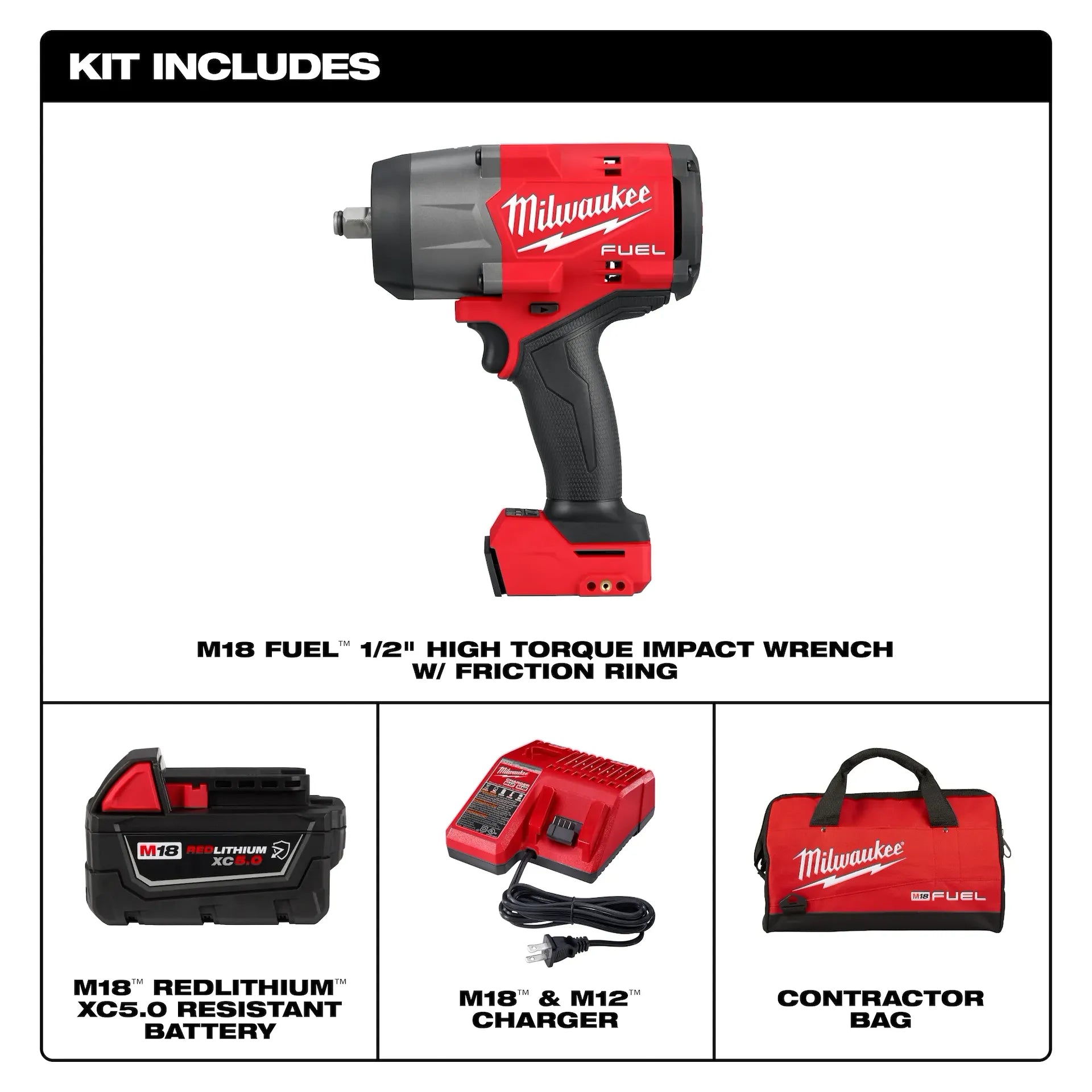 MILWAUKEE 2967-21B M18 FUEL™ 1/2