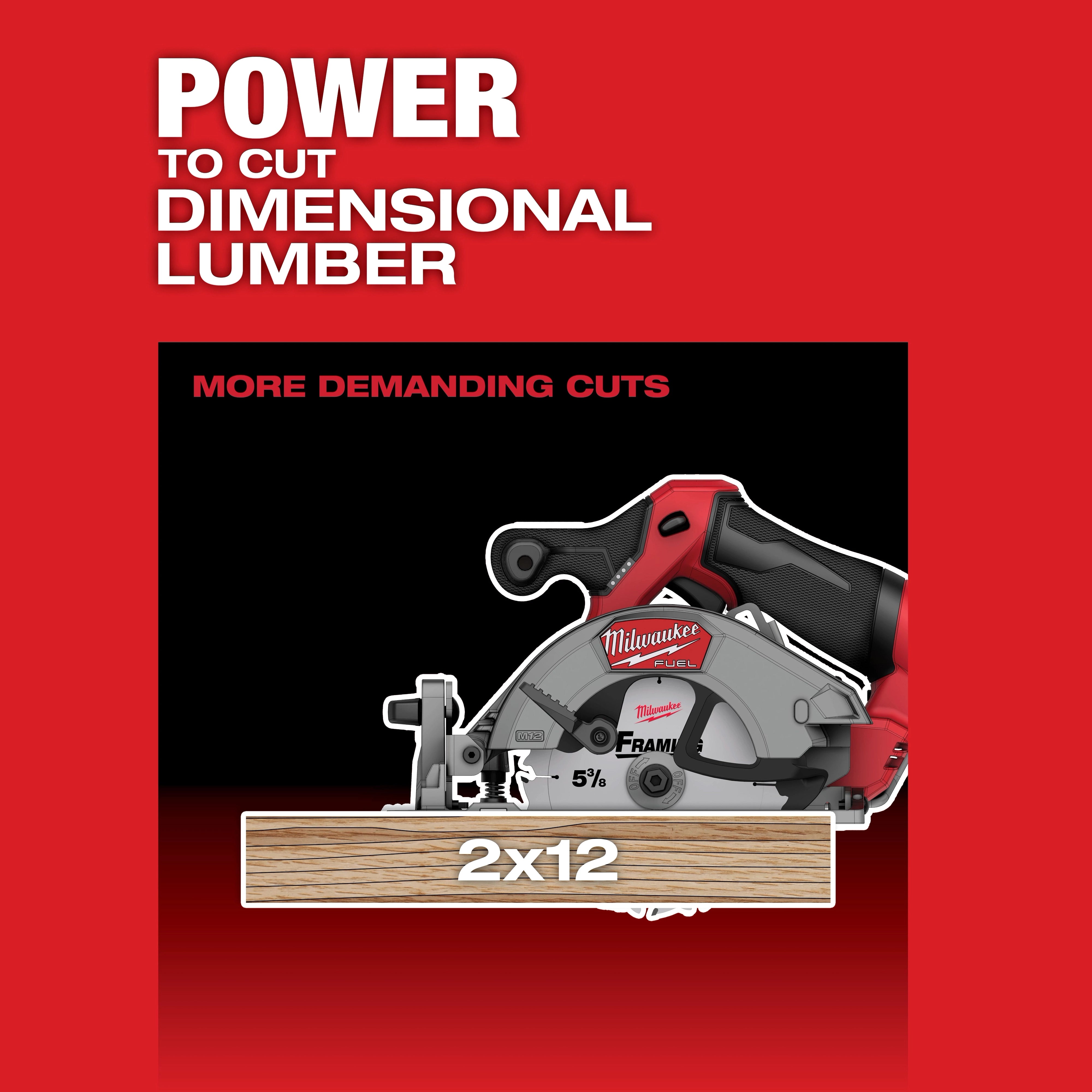 MILWAUKEE 2521-20 M12 FUEL™ 5-3/8