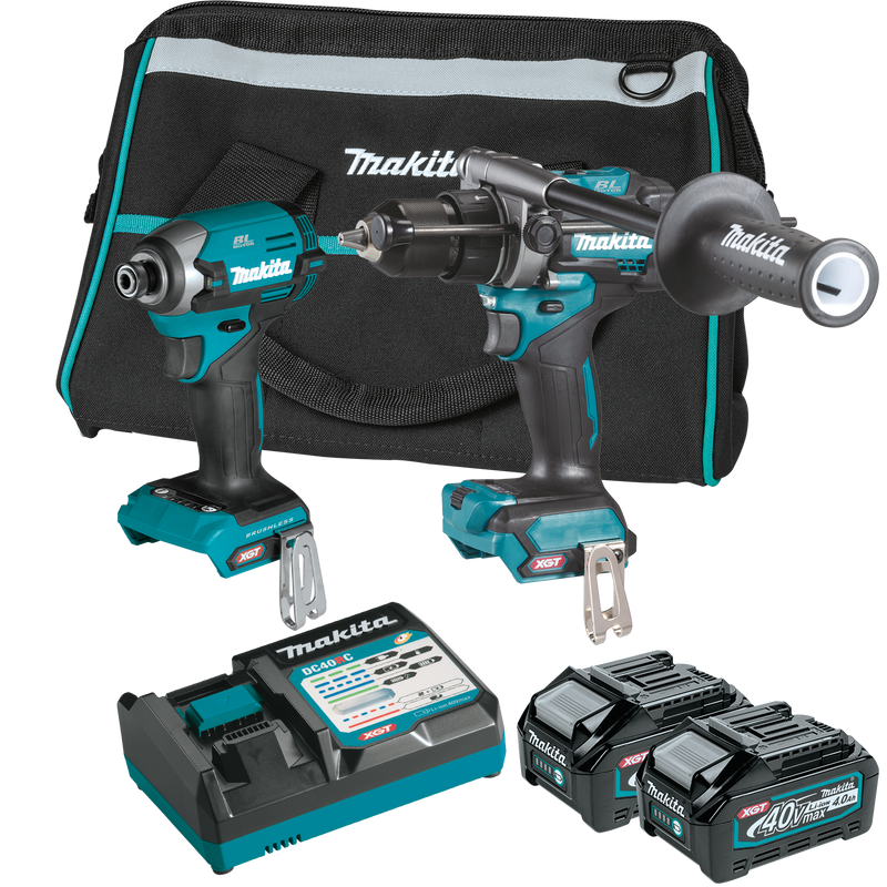 MAKITA GT201SM 40V max XGT® Brushless Cordless 2‑Pc. Combo Kit (4.0Ah)