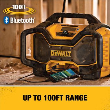 DEWALT DCR025 Jobsite Radio Charger with BLUETOOTH®