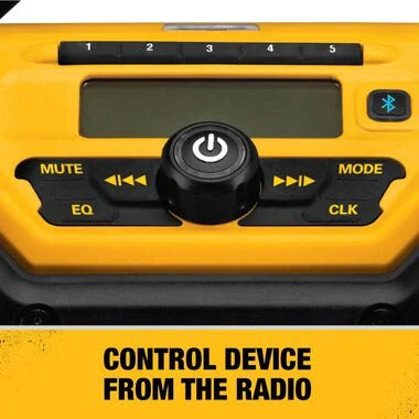 DEWALT DCR025 Jobsite Radio Charger with BLUETOOTH®