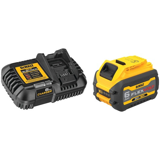 DEWALT DCB606C 20V/60V MAX* FLEXVOLT® 6Ah Battery Kit