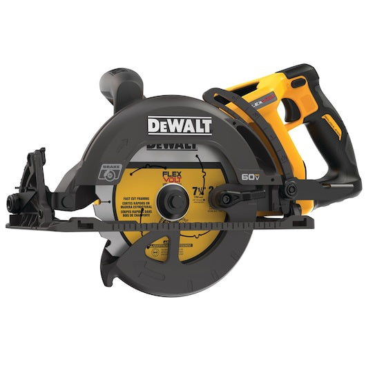DEWALT DCS577B FLEXVOLT® 60V MAX* 7-1/4 in. Cordless Worm Drive Style Saw (Tool Only)