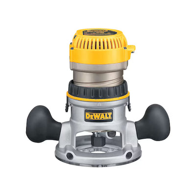 DEWALT DW618 2-1/4 HP EVS Fixed Base Router with Soft Start