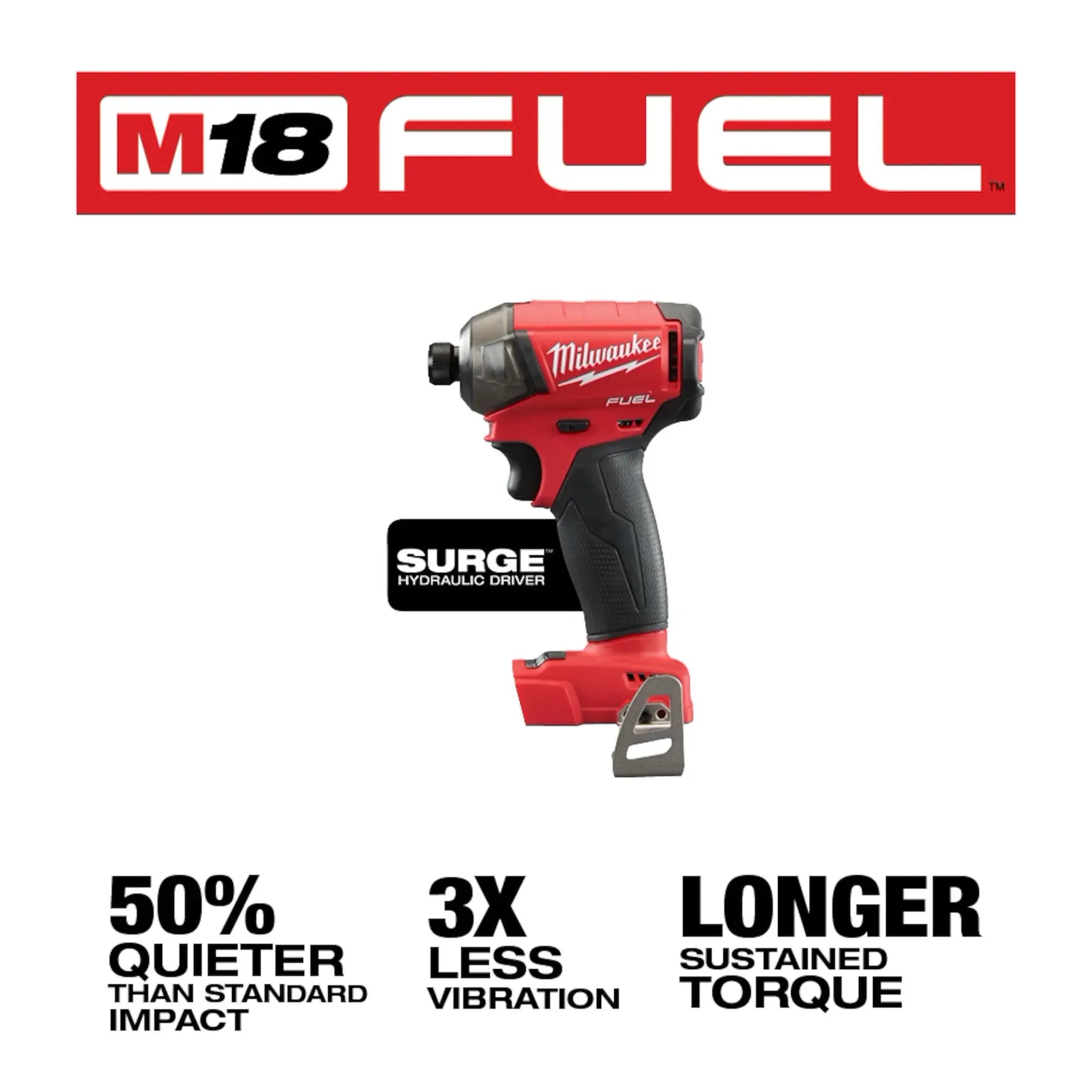 MILWAUKEE 2760-20 M18 FUEL SURGE IMPACT DRIVER BARE