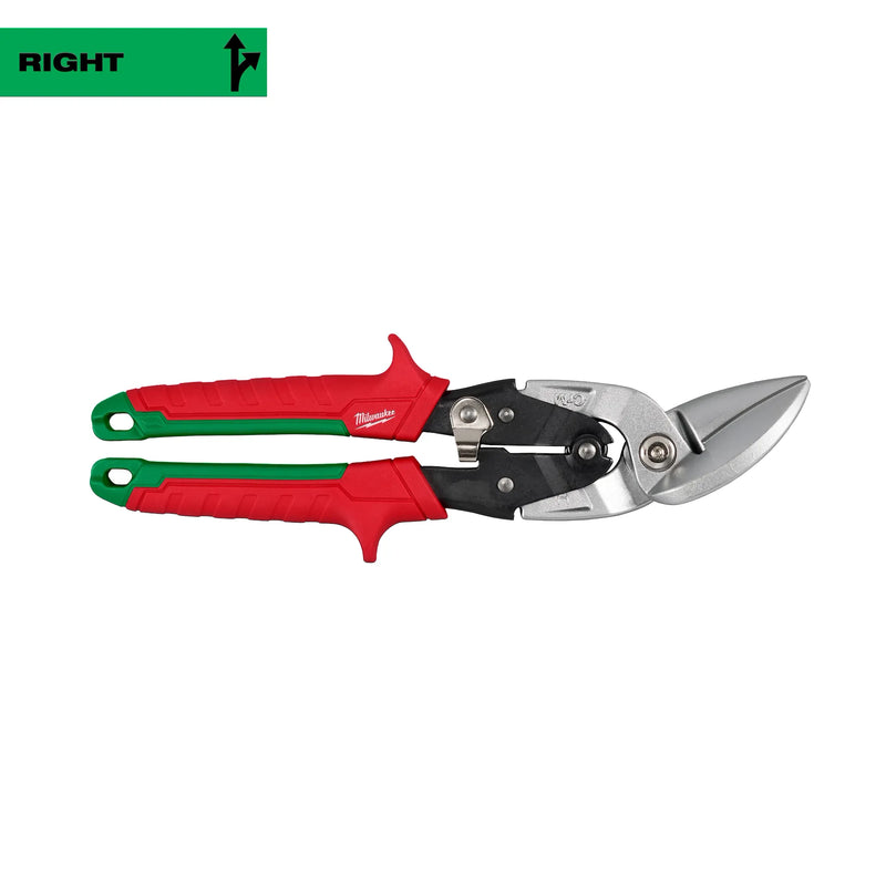 MILWAUKEE 48-22-4552 RIGHT CUTTING OFFSET AVIATION SNIPS