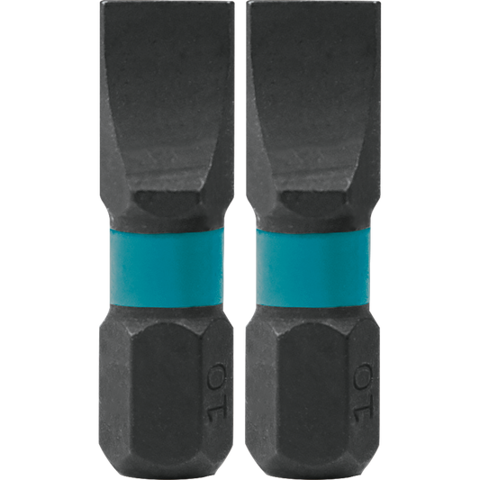 MAKITA A-96637ImpactX™ #10 Slotted 1″ Insert Bit, 2/pk