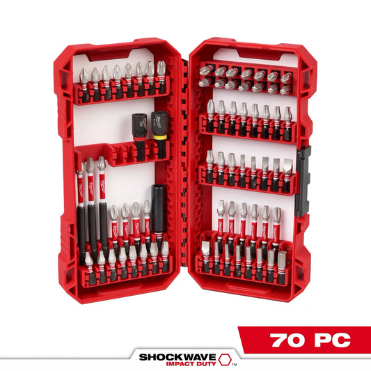 MILWAUKEE 48-32-5151 70PC SHOCKWAVE™ Impact Duty Driver Bit with PACKOUT™