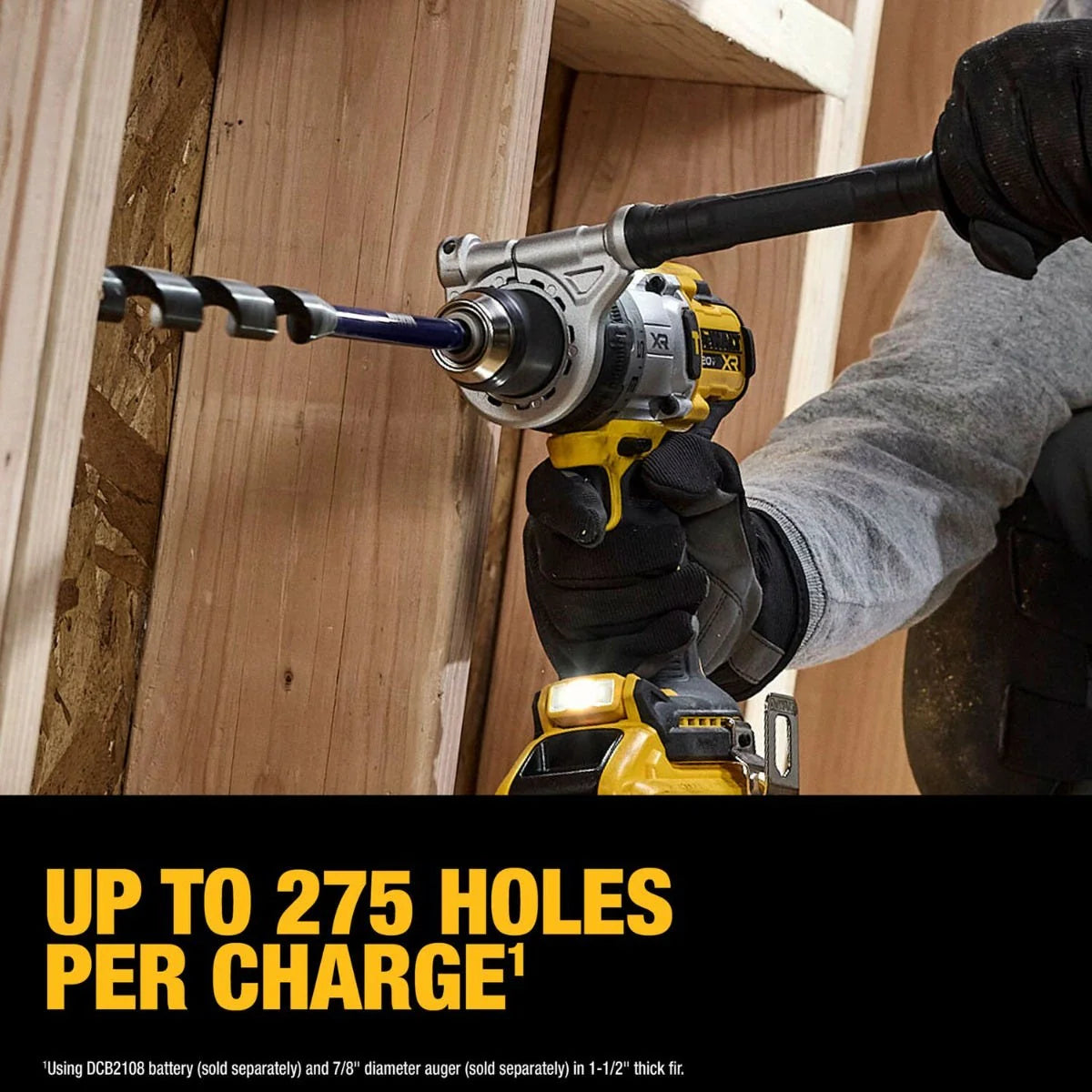 DEWALT DCK2101QQ2 20V MAX*XR 2-Tool Hammer Drill/Impact Combo Kit