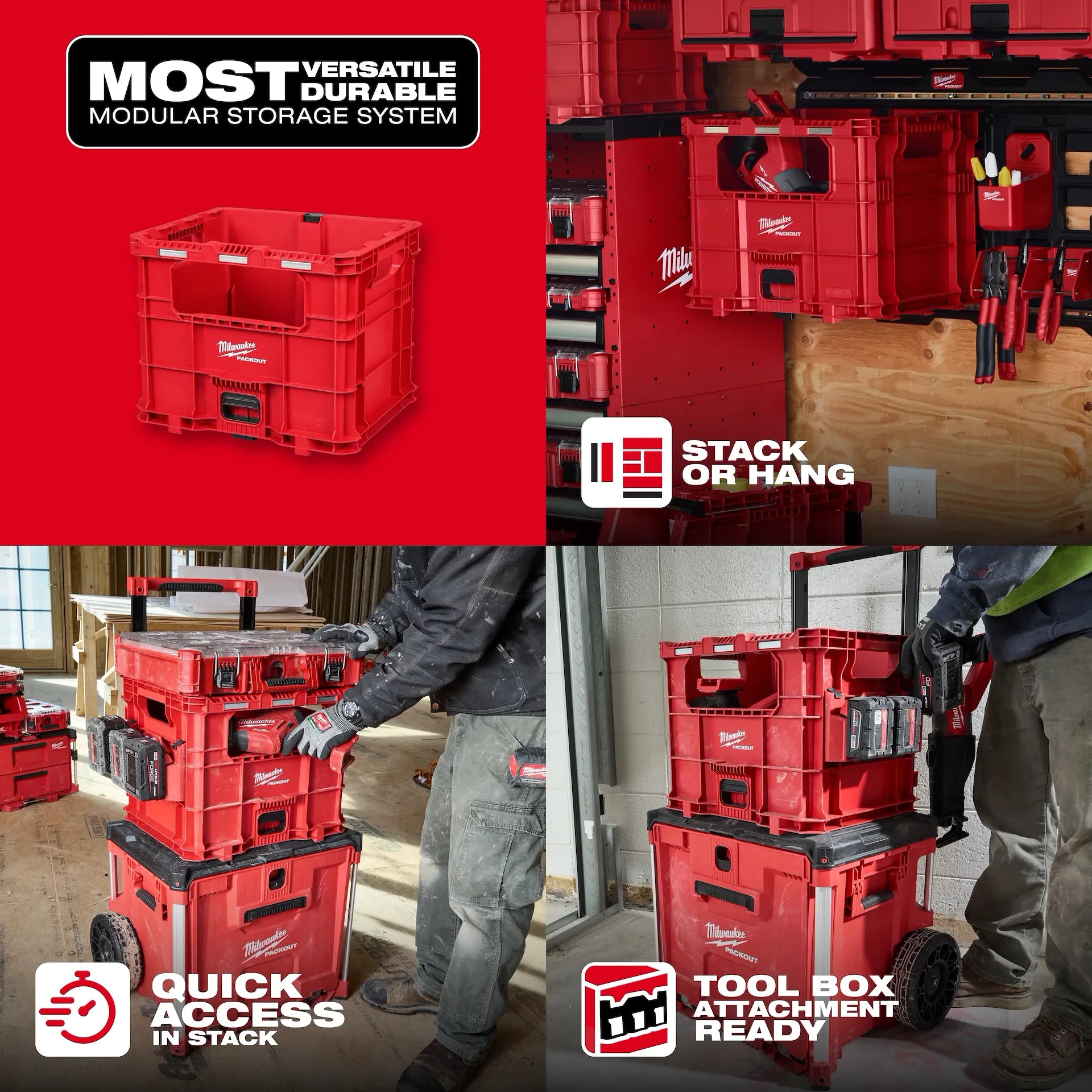 MILWAUKEE 48-22-8439 PACKOUT™ XL Crate