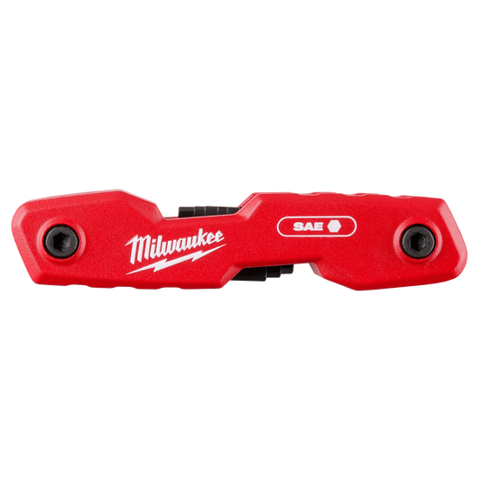 MILWAUKEE 48-22-2181 9-Key Folding Hex Key Set - SAE