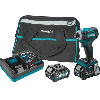 MAKITA GDT01D 40V max XGT® Brushless Cordless 4‑Speed Impact Driver Kit (2.5Ah)