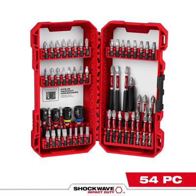 MILWAUKEE 48-32-4010 54PC SHOCKWAVE™ Impact Duty Driver Bit Set
