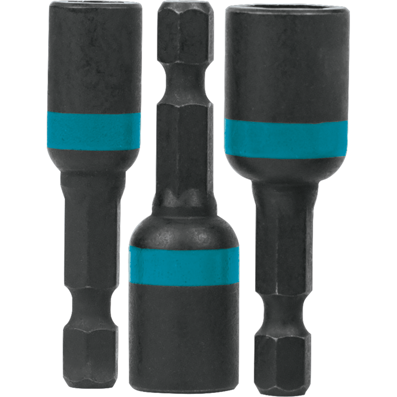 MAKITA A-97265 ImpactX™ 3 Pc. 1‑3/4″ Magnetic Nut Driver Set