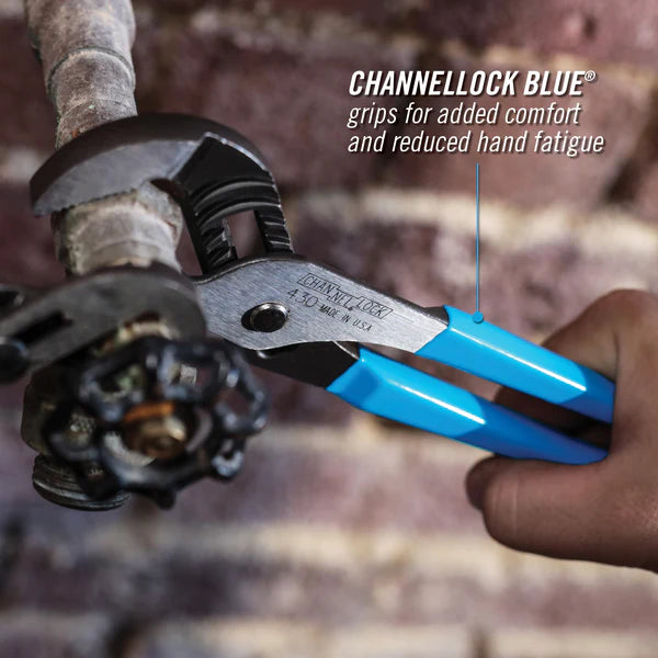 CHANNEL LOCK 430 10-inch Straight Jaw Tongue & Groove Pliers