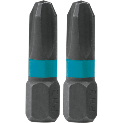 MAKITA A-96481 ImpactX™ #3 Phillips 1″ Insert Bit, 2/pk