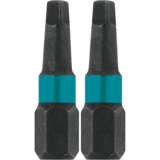 MAKITA A-96512 ImpactX™ #2 Square Recess 1″ Insert Bit, 2/pk