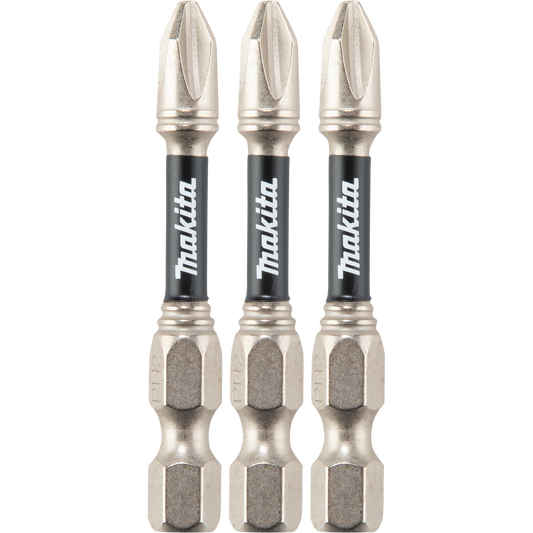 MAKITA  E-00773 Impact XPS® #2 Phillips 2" Power Bit, 3/pk