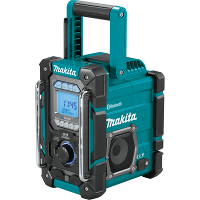 MAKITA XRM10 18V LXT® / 12V max CXT® Lithium‑Ion Cordless/Corded Bluetooth® Job Site Charger / Radio, Tool Only