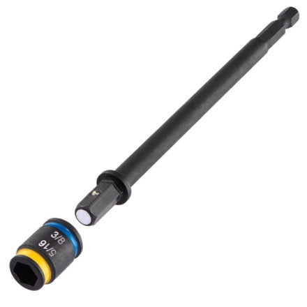 MALCO MSHXLC1 C-RHEX® Cleanable – Reversible – Magnetic Hex Driver – 5/16″ & 3/8″ socket with 6″ shaft length