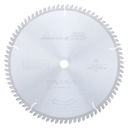 A.G.E MD10-806 HEAVY MITER 10"x80T 4+1 5/8"BO