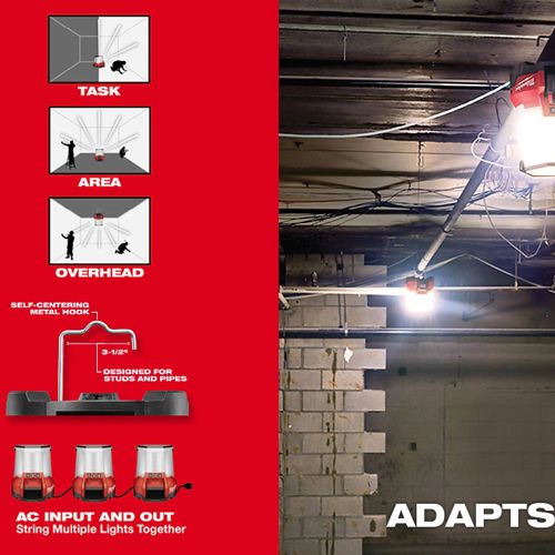 MILWAUKEE 2145-20 M18 RADIUS LED COMPACT SITE LIGHT