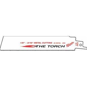 MILWAUKEE 48-00-8782 6" TORCH SAWZALL BLADE 14TPI - 25PK