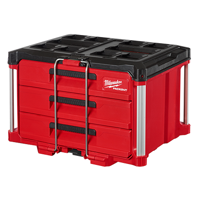 MILWAUKEE 48-22-8443 PACKOUT™ 3-Drawer Tool Box