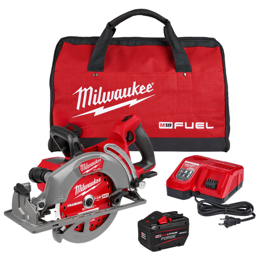 MILWAUKEE 2930-21HD M18 FUEL™ 7-1/4" Rear Handle Circular Saw Kit