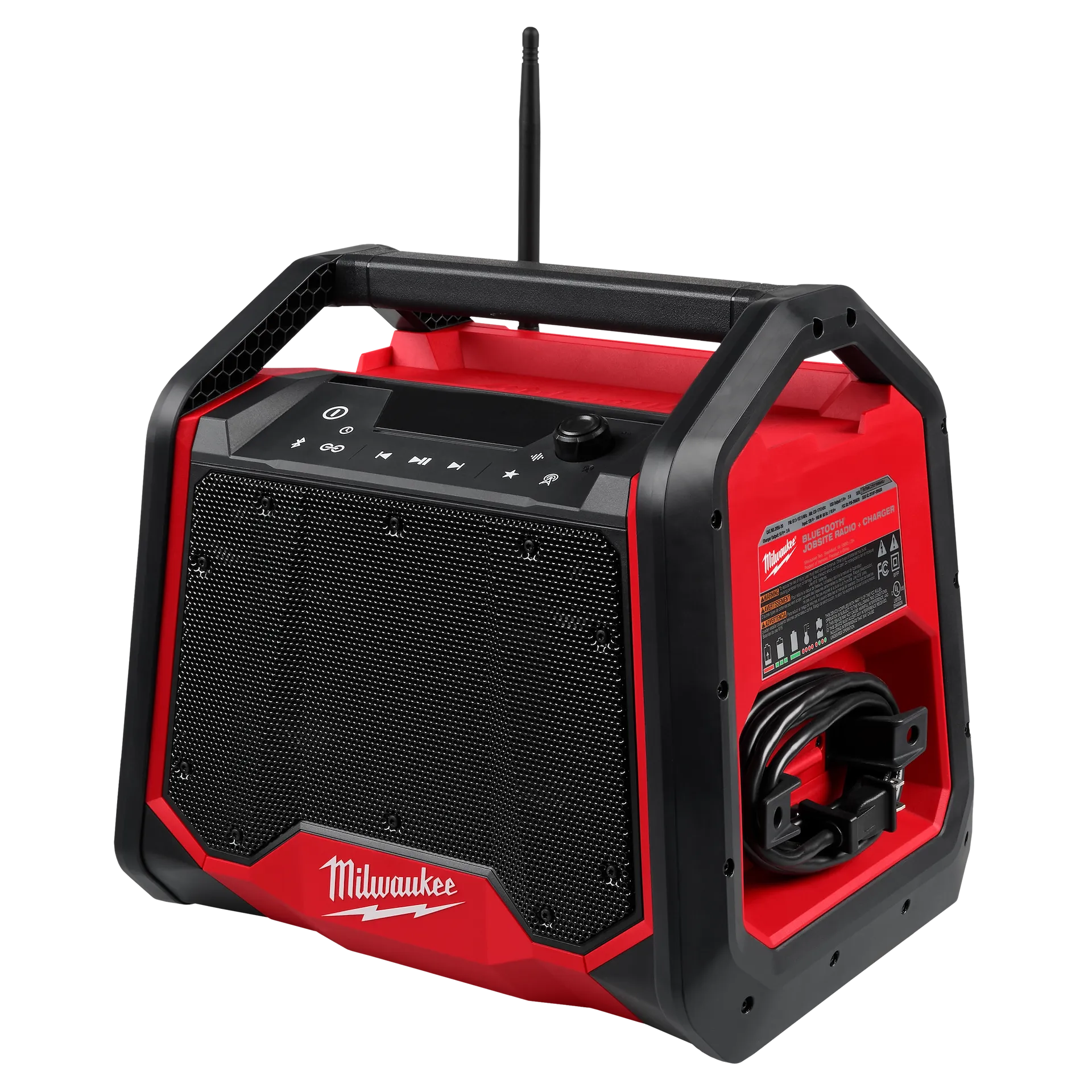 MILWAUKEE 2956-20 M18 BLUETOOTH® JOBSITE RADIO + CHARGER