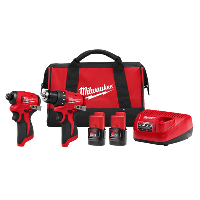 MILWAUKEE 3494-22 M12™ Subcompact Brushless 2-Tool Combo Kit
