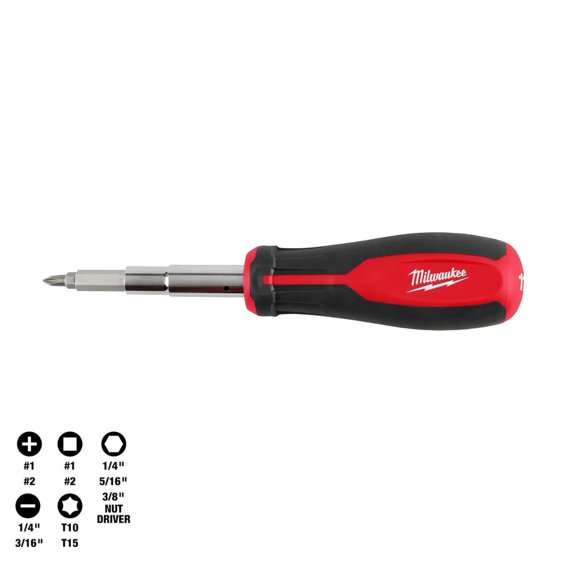 MILWAUKEE 48-22-2914 11-in-1 Magnetic Multi-Bit Screwdriver