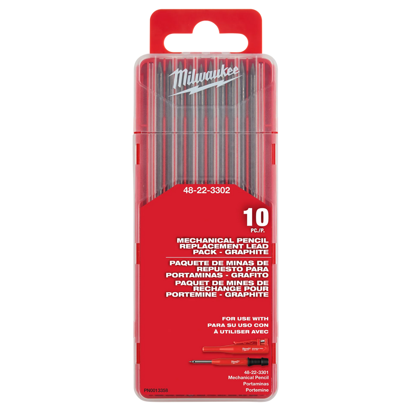 MILWAUKEE 48-22-3302 Mechanical Pencil Replacement Lead - Graphite