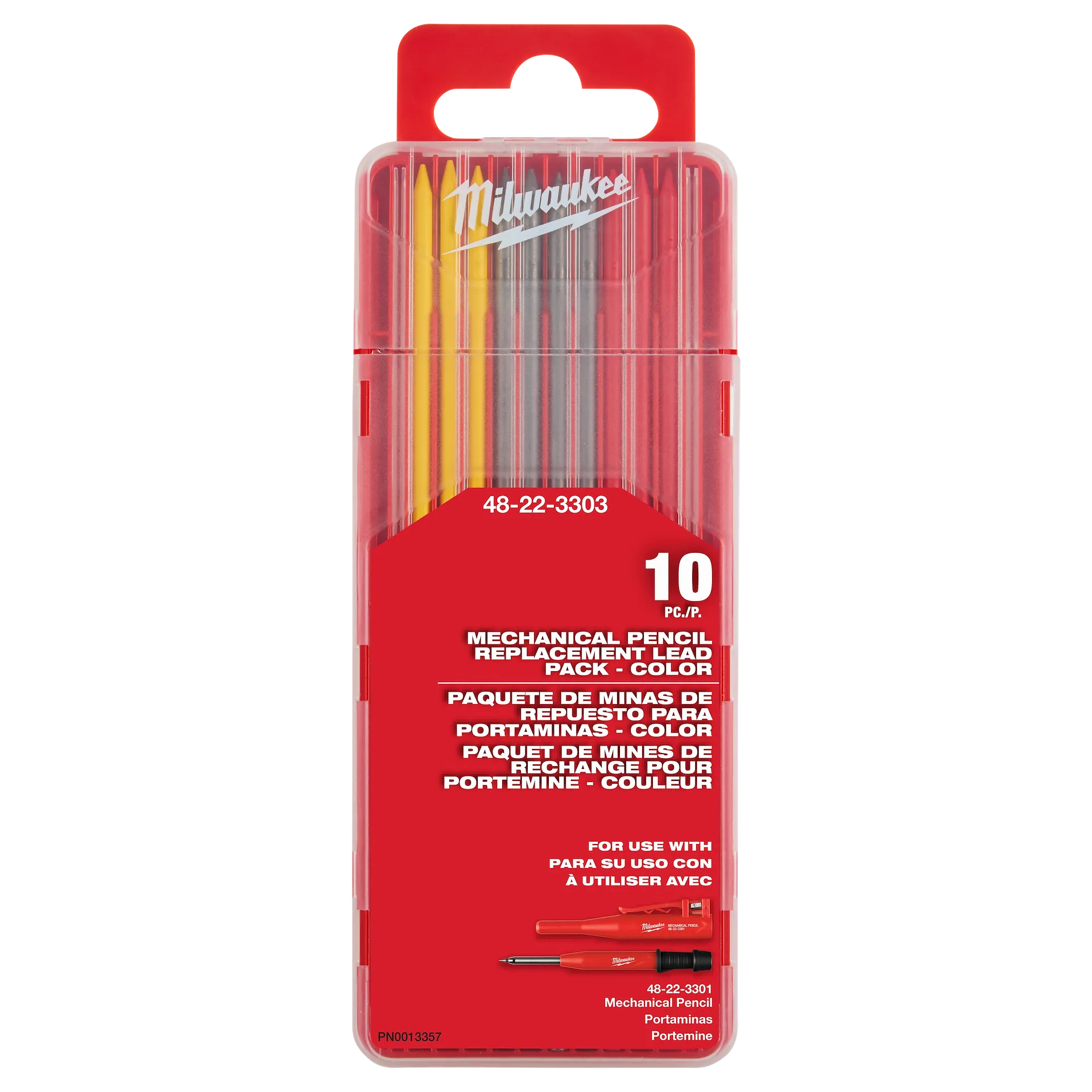 MILWAUKEE 48-22-3303 Mechanical Pencil Replacement Lead - Color