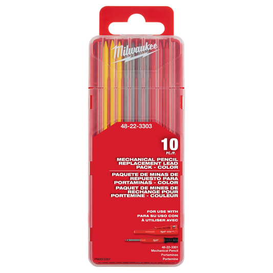 MILWAUKEE 48-22-3303 Mechanical Pencil Replacement Lead - Color