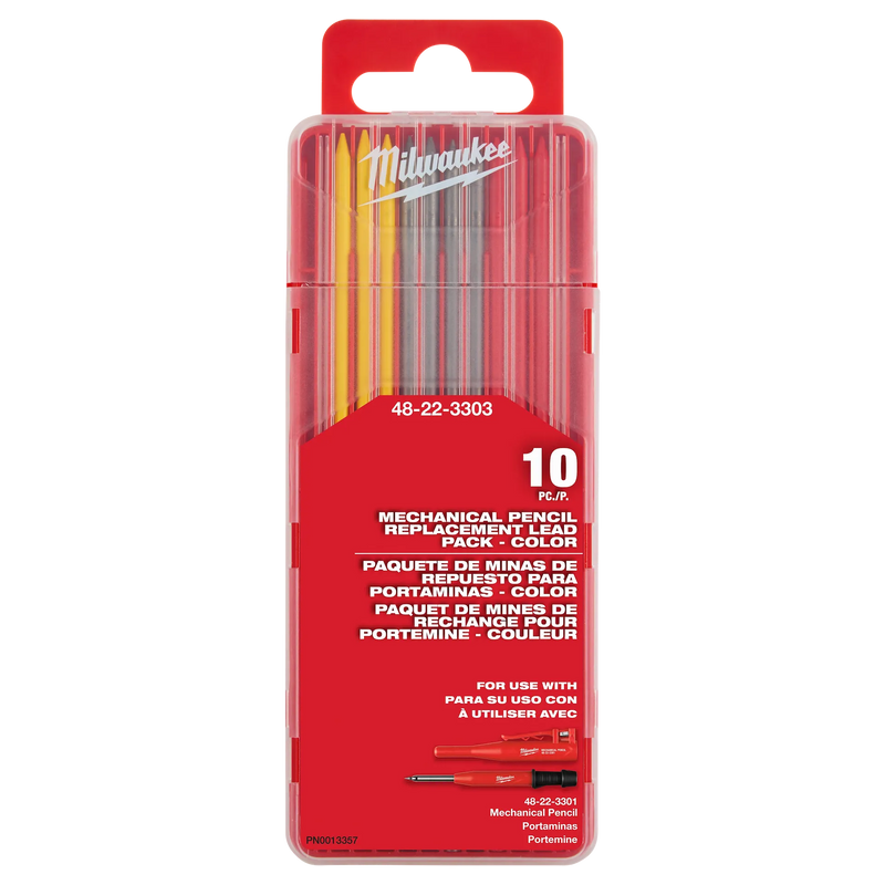 MILWAUKEE 48-22-3303 Mechanical Pencil Replacement Lead - Color