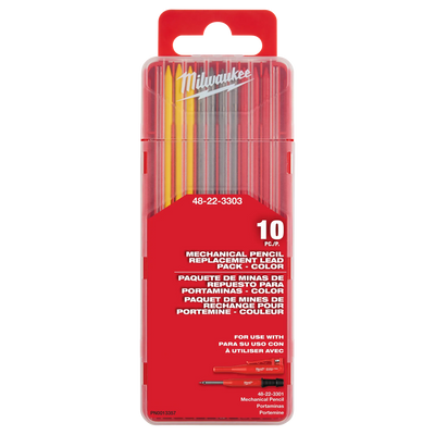 MILWAUKEE 48-22-3303 Mechanical Pencil Replacement Lead - Color