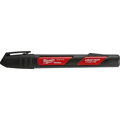 MILWAUKEE 48-22-3731 INKZALL™ Black Liquid Paint Marker