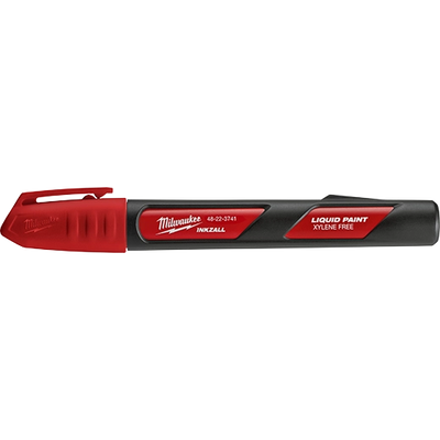 MILWAUKEE 48-22-3741 INKZALL™ Red Liquid Paint Marker