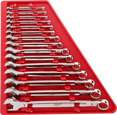 MILWAUKEE 48-22-9415 15pc Combination Wrench Set - SAE