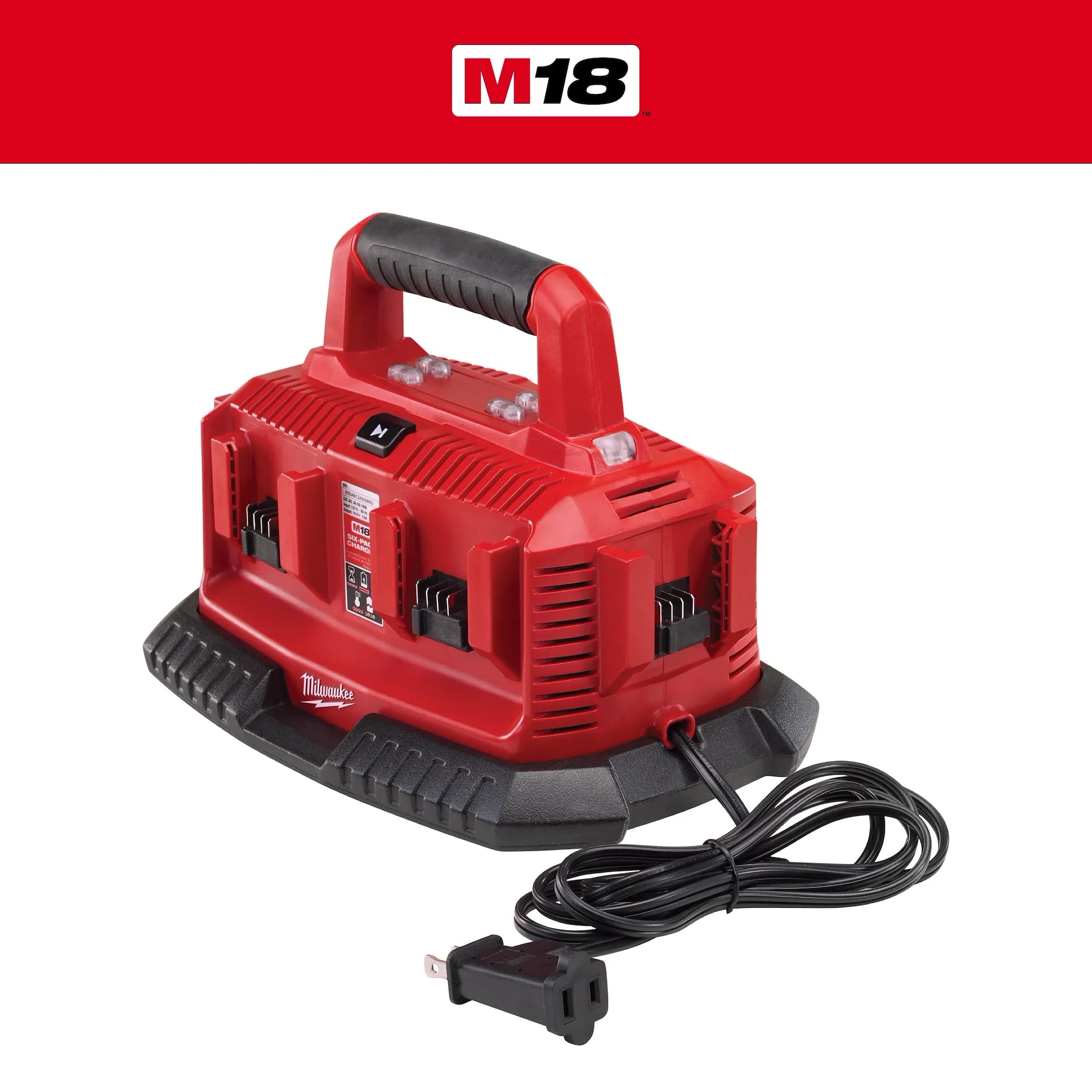 MILWAUKEE 48-59-1806 M18™ Six Pack Sequential Charger
