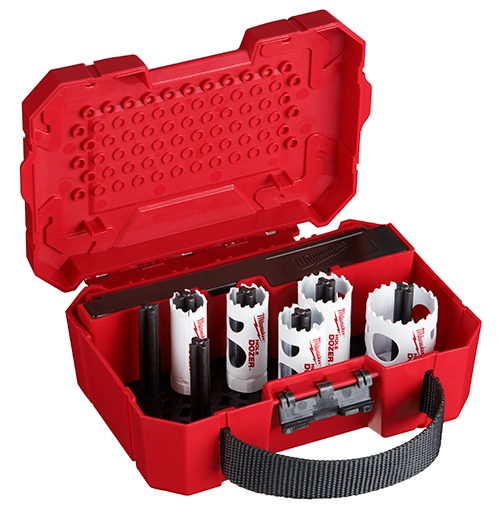 MILWAUKEE 49-22-4006 9PC HOLE DOZER™ General-Purpose Hole Saw Kit