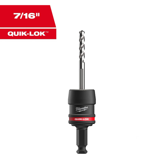 MILWAUKEE 49-56-7555 5PC 7/16" QUIK-LOK™ Arbor Set