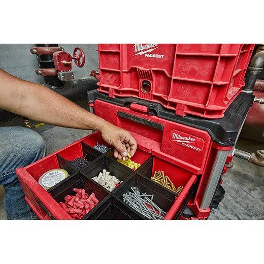 MILWAUKEE 48-22-8473 DRAWER DIVIDERS FOR PACKOUT 3-DRAWER TOOLBOX