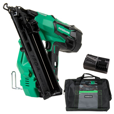 METABO NT1865DMASTM 18V 2-1/2 Inch 15 Gauge Angled Finish Nailer | Metabo HPT NT1865DMAS
